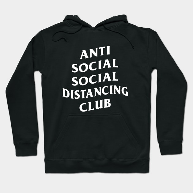 Anti social social distancing club hoodie sales